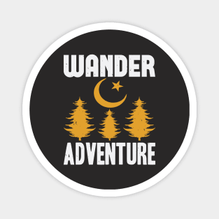 wander adventure Magnet